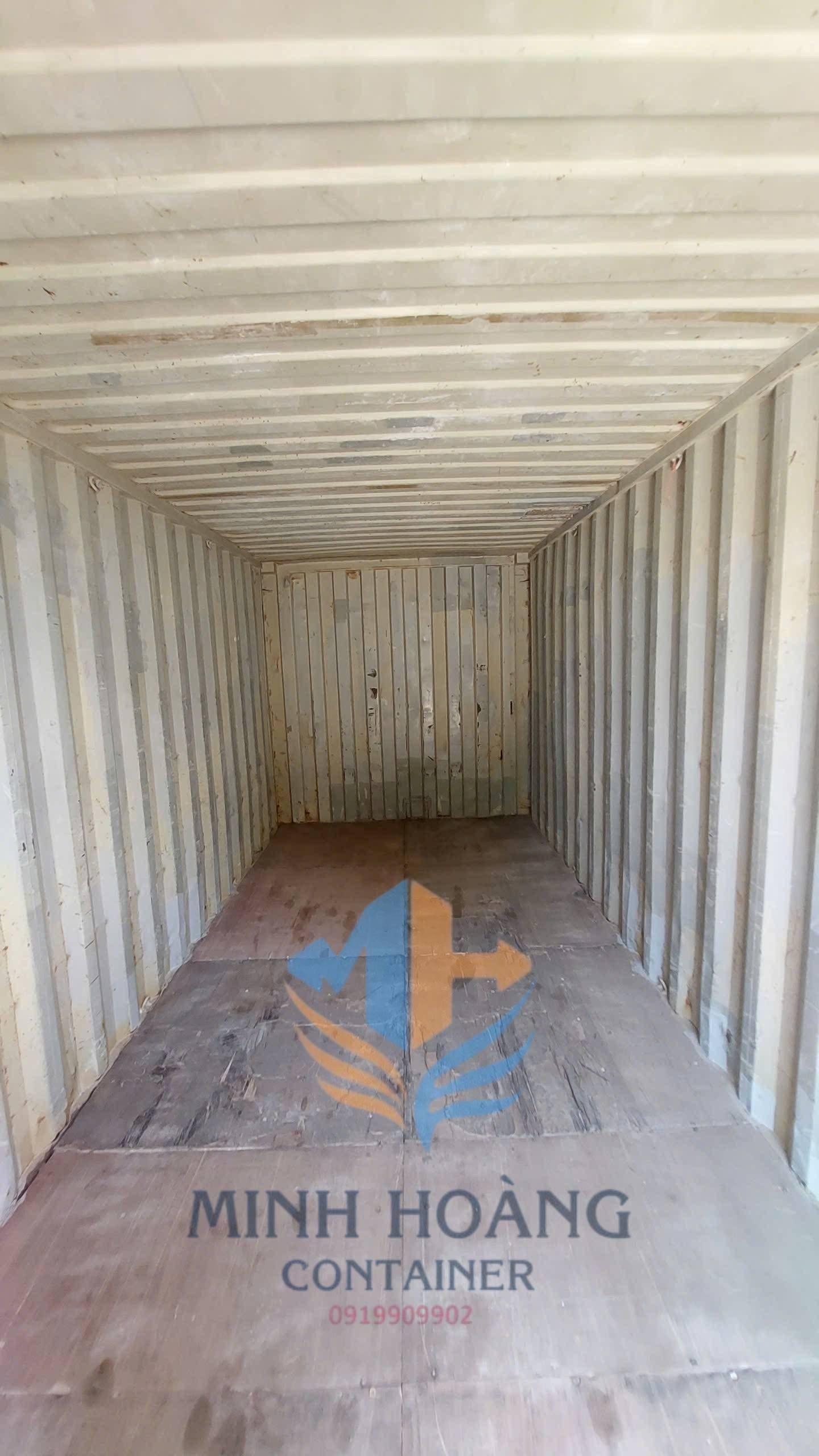 Container Kho 20 Feet Màu Đỏ Cao 2m6